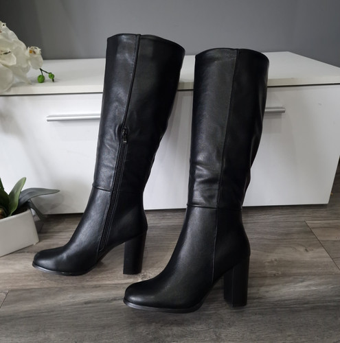 New womens black knee - womens,