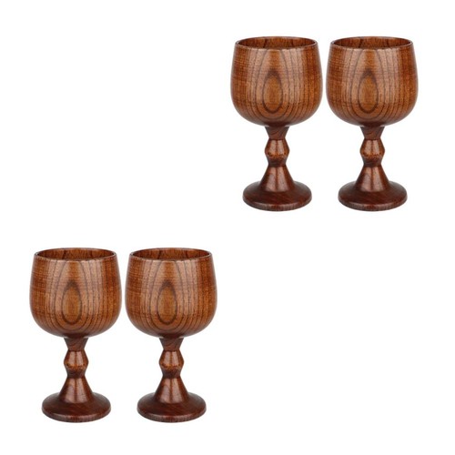 Pcs wooden goblet chalice - pcs,