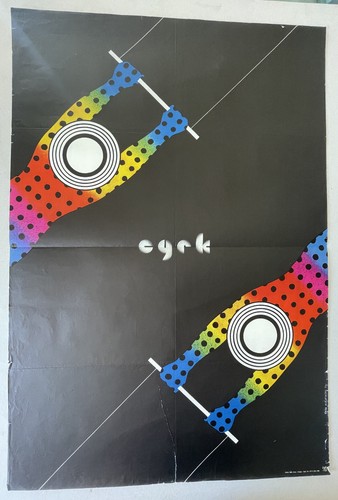Original circus poster poland - original,
