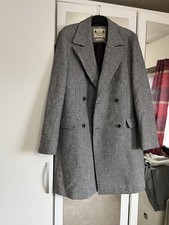 The Spitalfields  Clothing  Co - Luxury Wool Blend- Men's Over Coat Size Medium
