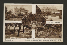1933 - World Scout Jamboree - Postcard - Views of Balatonfured