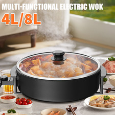 1350/1500W Electric Wok & Lid