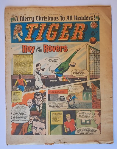 Tiger comic 21st december - comic, 1963