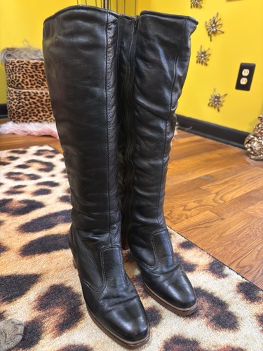 Vintage 70s cobbies - vintage, black