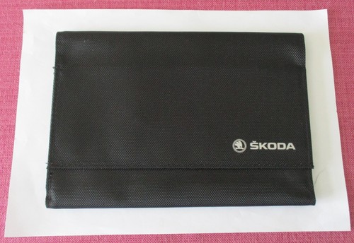 Genuine skoda handbook - skoda, wallet