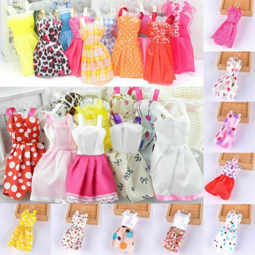 60pcs barbie doll clothes - 60pcs,