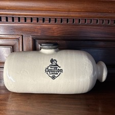 Vintage Royal Doulton London Stoneware Hot Water Bottle Bed Warmer Foot Warmer