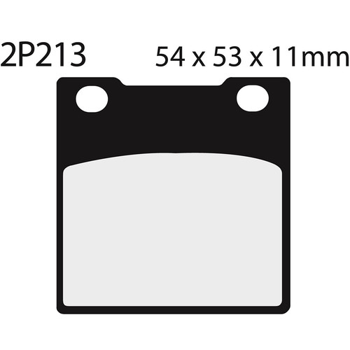Nissin pad brake rear - nissin, brake,