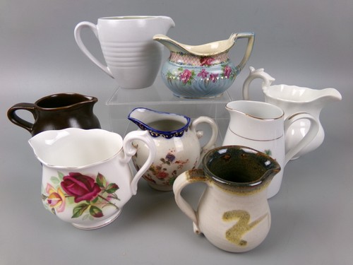 Vintage creamers milk jugs - vintage,
