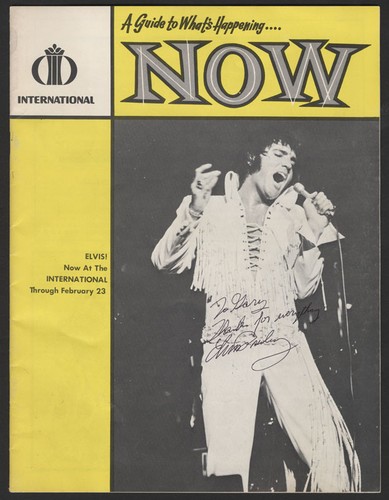 Elvis presley signed - elvis,
