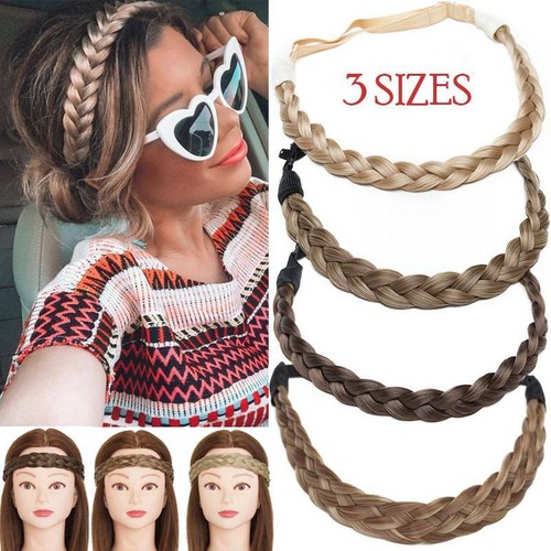 Real braided hair headband - real,