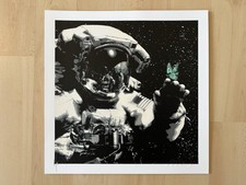 Martin Whatson - Eternal Reflection, Green Edition, Mini Print (2020), Proof