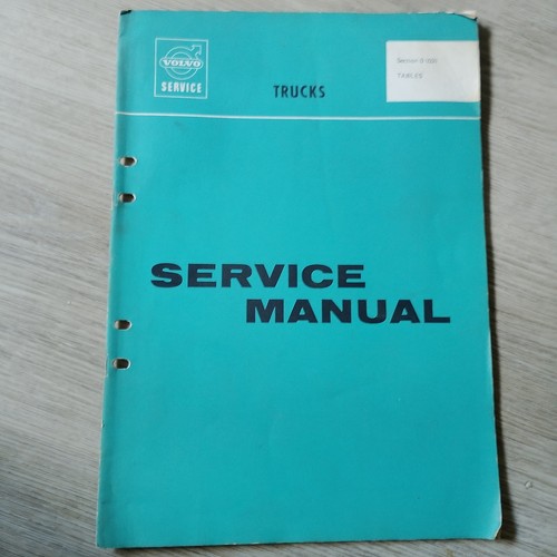 Volvo trucks service manual - volvo,
