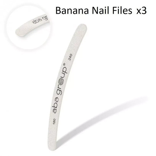 Banana nail files double - nail,