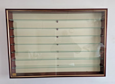 Picture Frame Style Model Train/ Model Car Glass Cabinet  97cm x 69cm x7cm . VGC