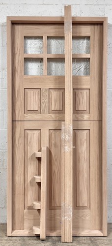 Solid white oak - , square