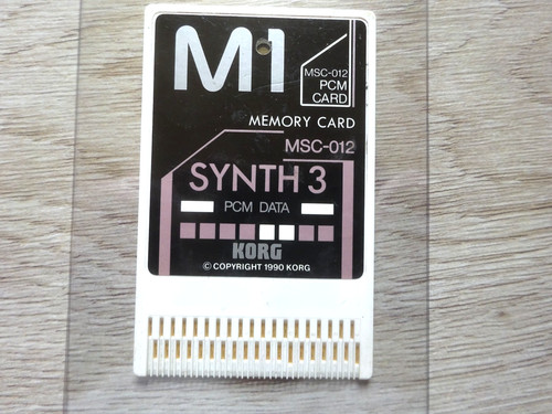 Korg msc 012 - synth, pcm