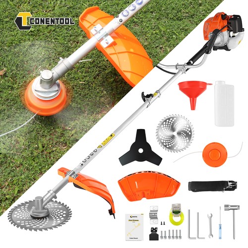 52cc petrol grass trimmer - grass, 3in1