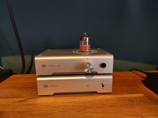 Schiit Vali 2+ And Modi 3 Headphone Amp And DAC Stack + Introprose Interconnect