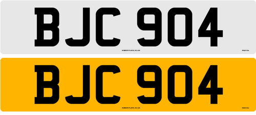 Cherished number plates - cherished, reg