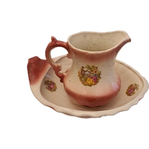 Vintage jug and wash bowl - vintage,