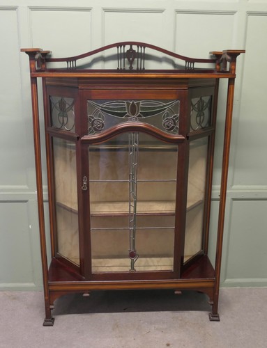 Art nouveau inlaid - inlaid, display