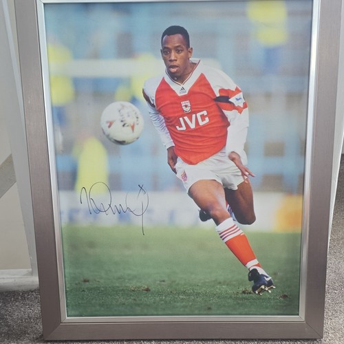 Ian wright arsenal signed - arsenal,