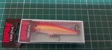 Rapala Original F-7 7cm Floating GFR Gold Fluorescent Red Minnow, New in Box.