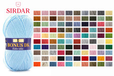 Sirdar Hayfield Bonus DK 100g Wool - All Colours - Knitting Crochet Yarn