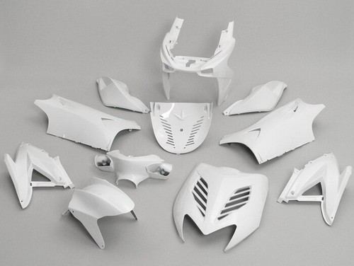 Piece white fairing body - white,