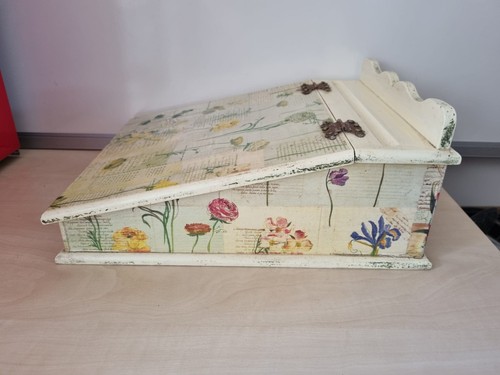 Vintage writing slope - writing, wooden
