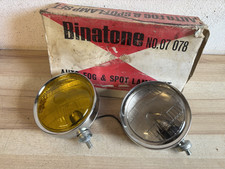 VINTAGE BINATONE FOG AND SPOT LAMPS CLASSIC CAR NEW OLD STOCK