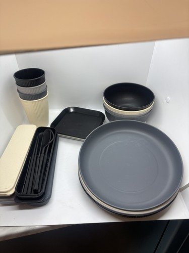 Piece plastic dinner sets - plastic,