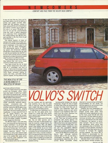 Volvo 480 original 1986 - es, uk