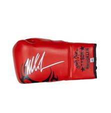 Mike Tyson Signed Red Boxing