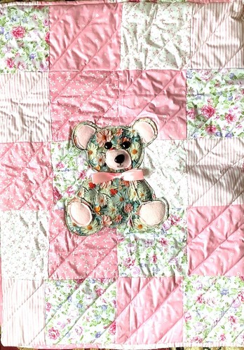 Handsewn quilted cot - handsewn,