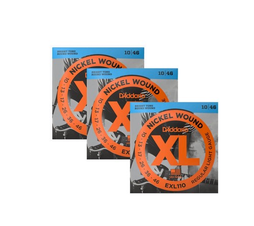 3xd addario exl110 gauge - 10-46,