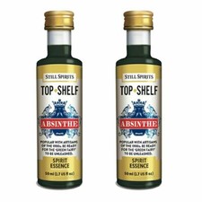 2x Still Spirits Top Shelf Absinthe Essence Flavours 2.25L
