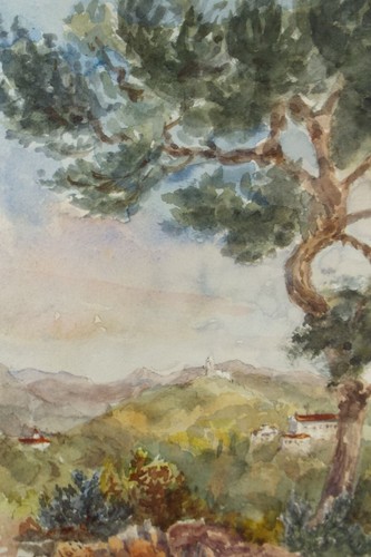 Original watercolour near - watercolour,, 'near