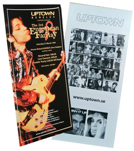 Prince flyer uptown benelux - prince,