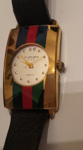 Quemex vip watch gold plated - watch,
