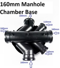 Manhole Chamber Base 160mm