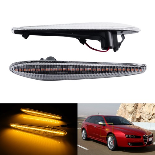 Clear lens led side - clear,