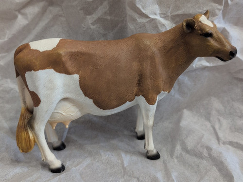 Guernsey dairy cow custom - cow,