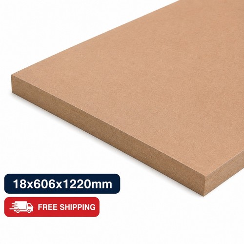 18mm mdf sheet 1220 606mm - mdf,