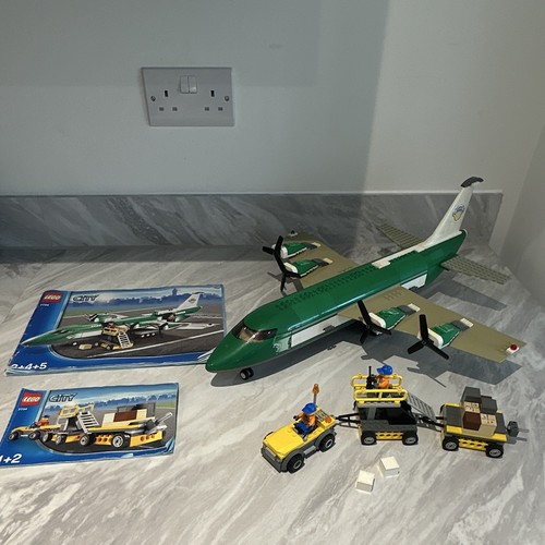 Lego city cargo - city, plane