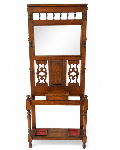 Antique edwardian oak - antique, hall