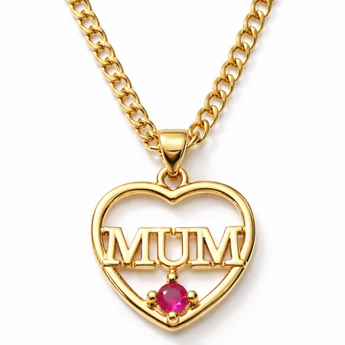 Womens 18k gold layered mum - womens,