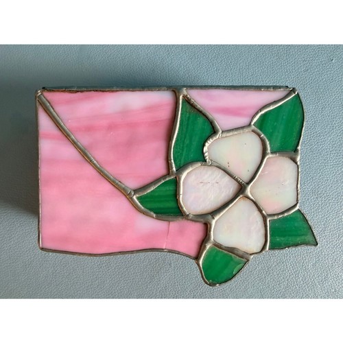 Vintage stained glass - glass, jewelry