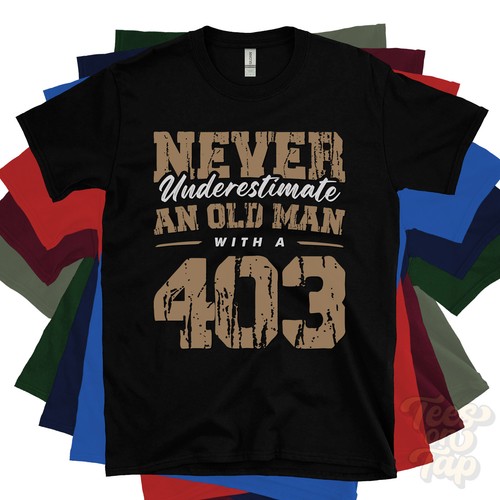 Never underestimate old - an, man